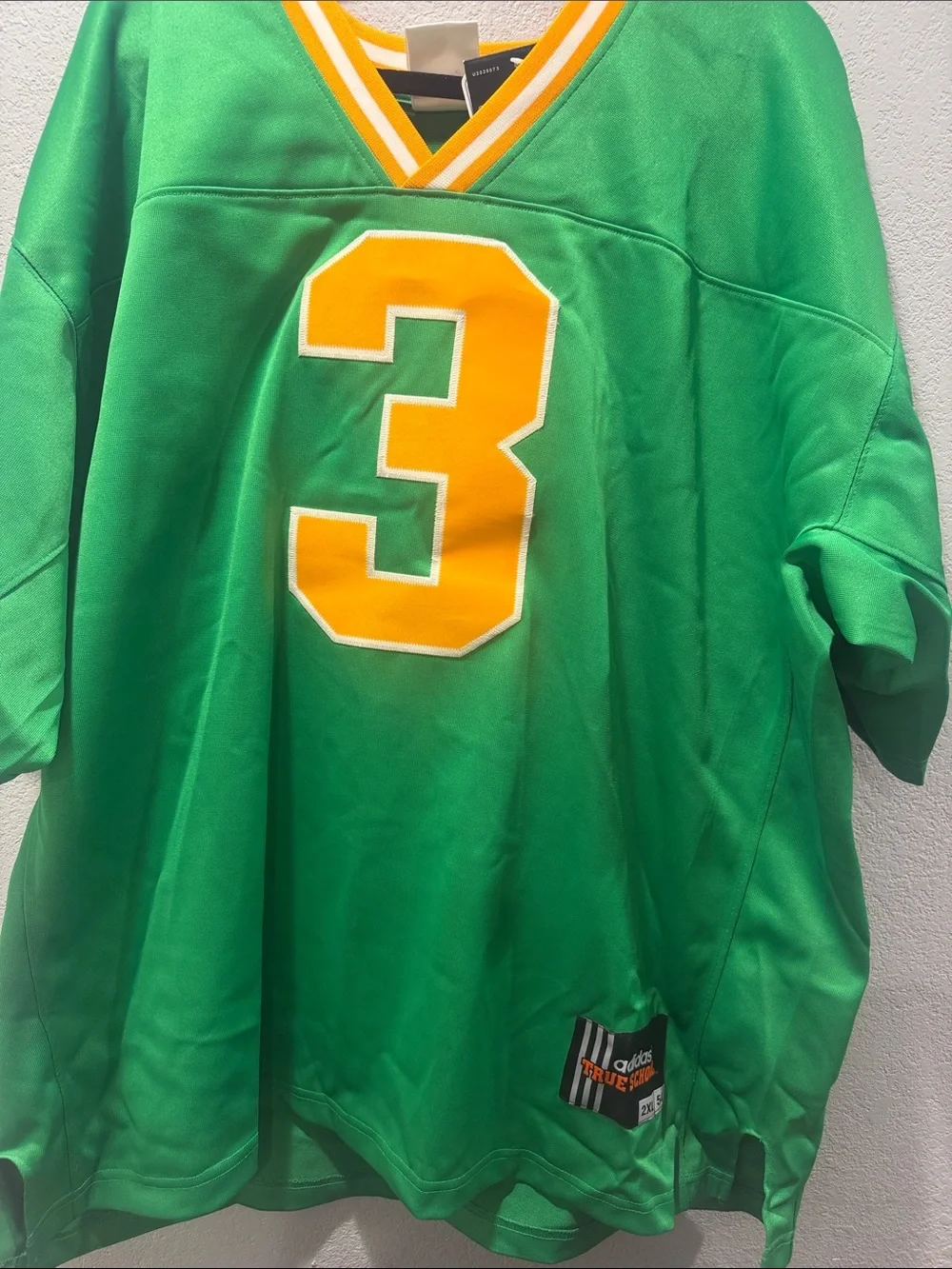 adidas Green and Yellow 'Montana' Jersey